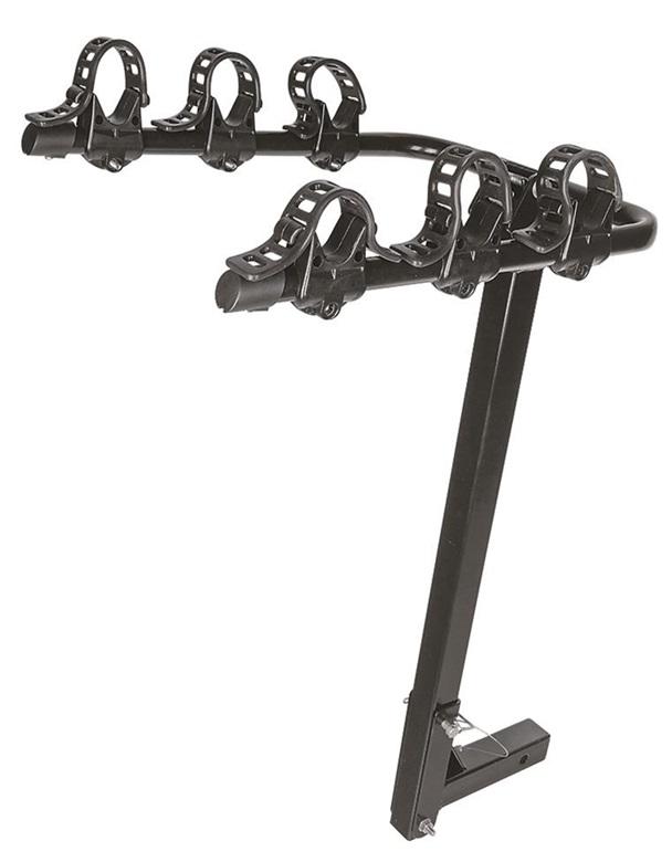 Summit Receiver Hitch-Mount 3 Bike Rack Carrier - Click Image to Close